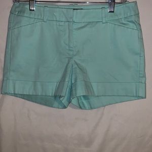 Fit3 Coupe3 Cotton spandex size 2 green short ladies pants